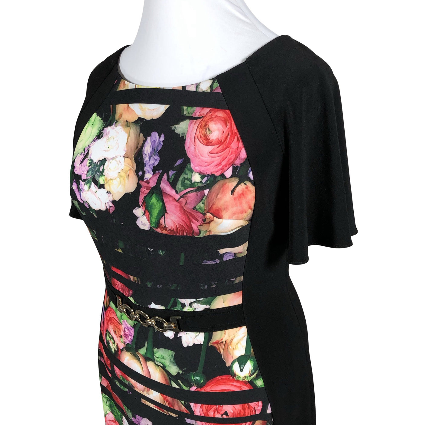 Unisex Joseph Ribkoff - Trikotaažist kleit, suurus 42 - Must (4)