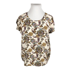 Unisex Soyaconcept - Lühikeste käistega pluus, suurus 42 - Looduslik valge (1)