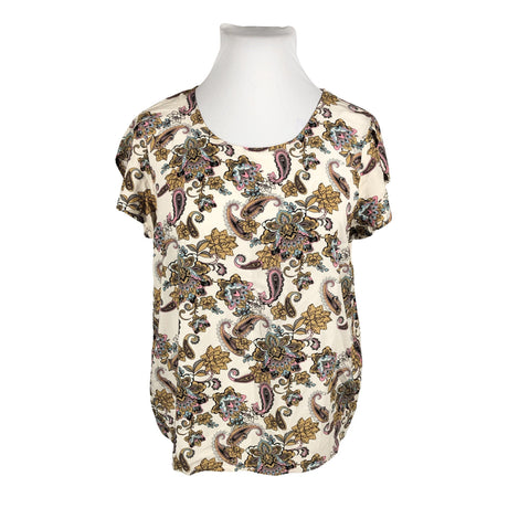 Unisex Soyaconcept - Lühikeste käistega pluus, suurus 42 - Looduslik valge ()