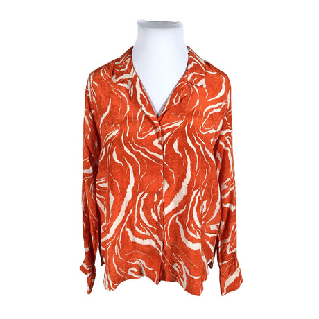 Unisex Selected - Pluus, suurus 44 - Oranž (2)