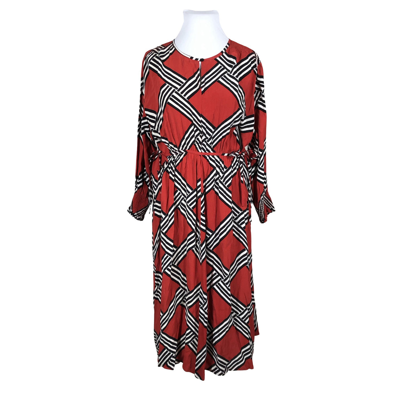 Unisex The Masai - Õhuke kleit, suurus 44 - Punane (1)