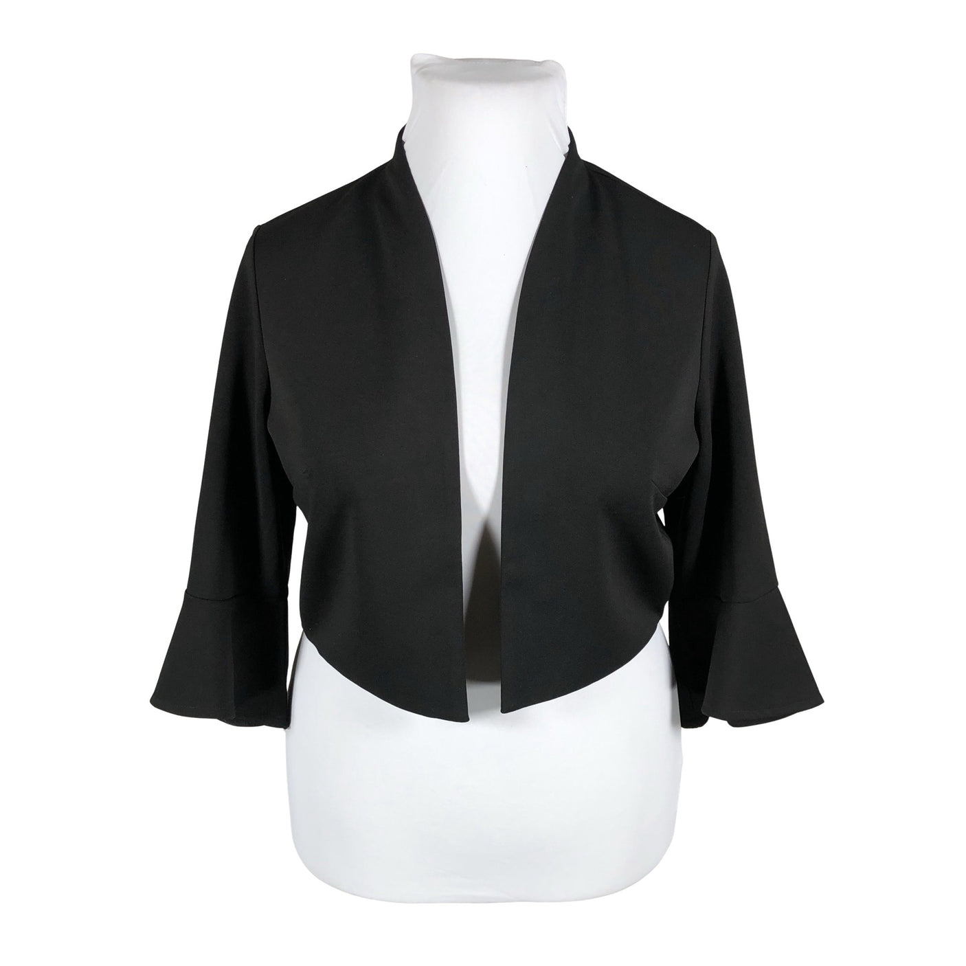Unisex S.T.I - Trikotaažist boolero, suurus 44 - Must (1)