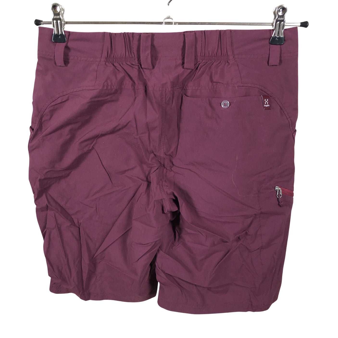 Unisex Haglöfs - Lühikesed spordipüksid, suurus 38 - Veinipunane (2)