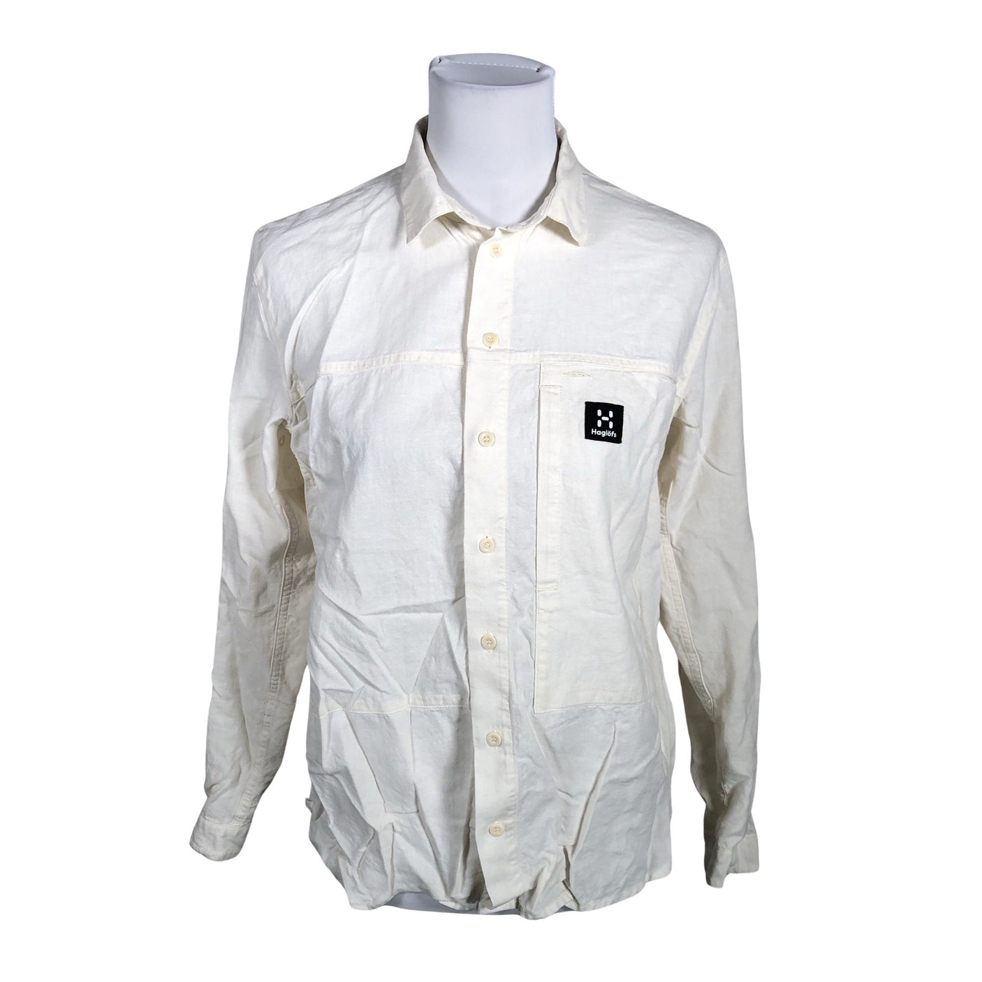 Unisex Haglöfs - Pluus, suurus 38 - Looduslik valge (1)