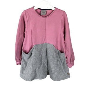 Unisex NOSH - Trikotaažist tuunika, suurus 122 - 128 - Heleroosa (1)