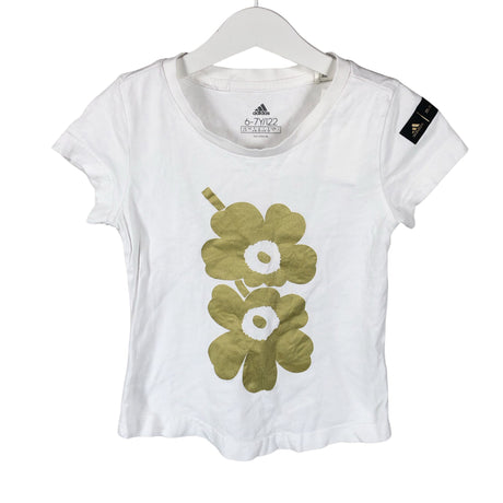 Unisex Adidas - T-särk, suurus 116 - 122 - Valge ()