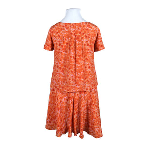 Unisex Peter Hahn - Lühikeste käistega pluus, suurus 40 - Oranž (6)