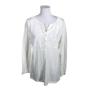 Unisex O.I.S - Trikotaažist pluus, suurus 38 - Valge (1)