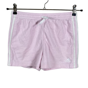 Unisex Adidas - Trikotaažist lühikesed püksid, suurus 158 - 164 - Heleroosa (1)