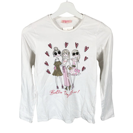 Unisex Original Marines - Trikotaažist pluus, suurus 146 - 152 - Valge ()