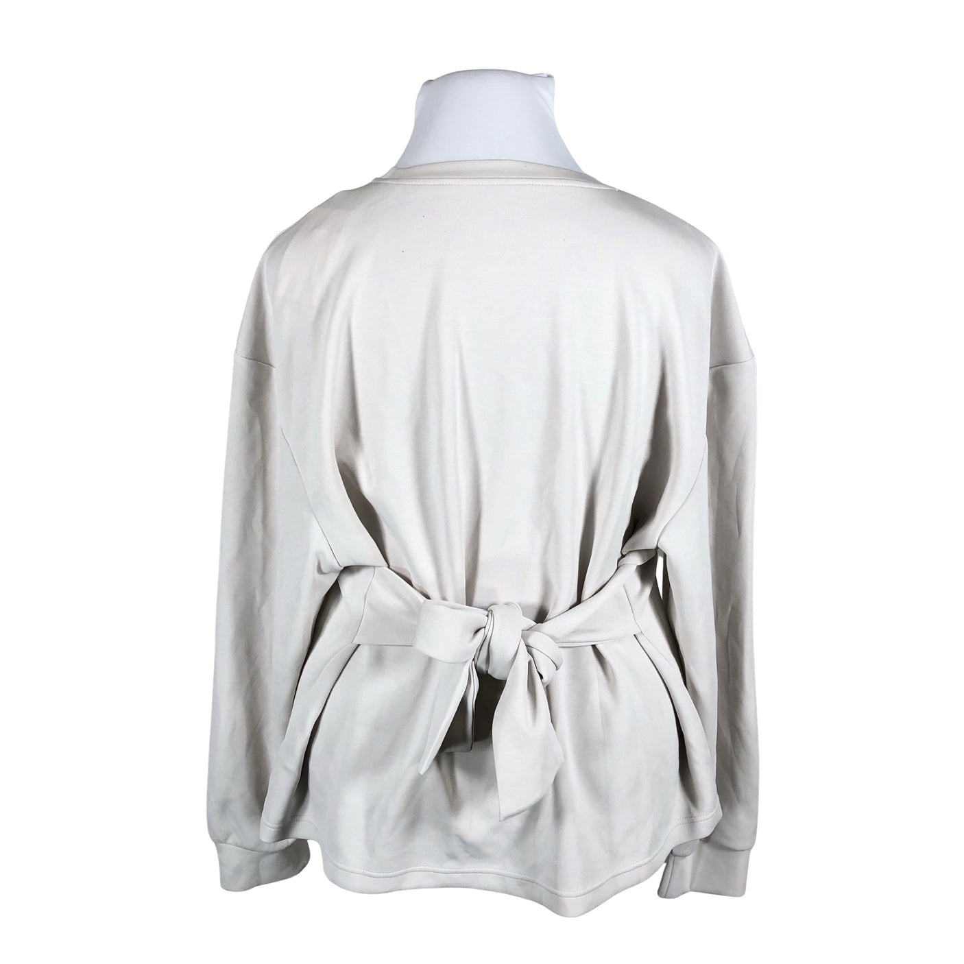 Unisex Oysho - Trikotaažist pluus, suurus 42 - Beige (4)