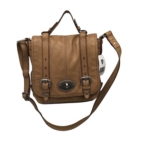 Unisex Fossil - Õlakott, suurus Maxi - Pruun (2)