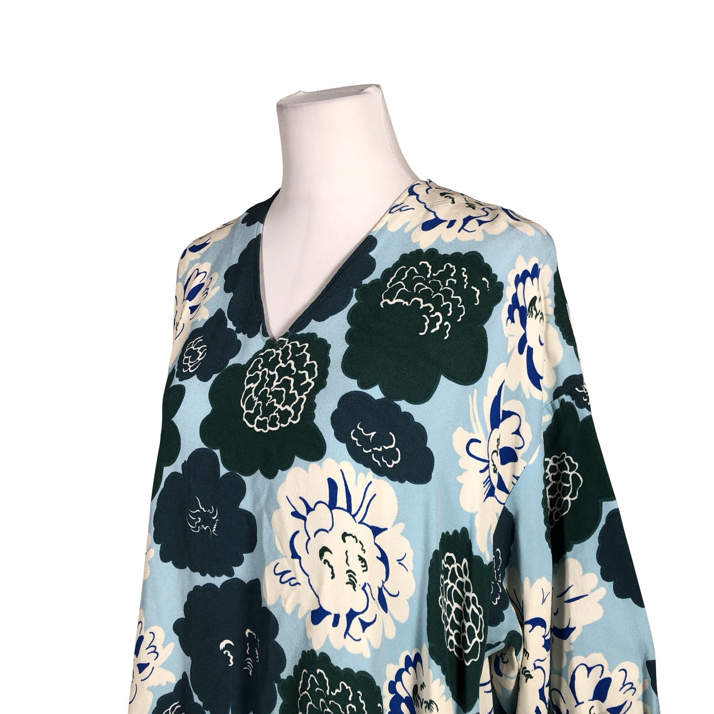 Unisex Marimekko - Mitteveniv kleit, suurus 38 - Helesinine (2)