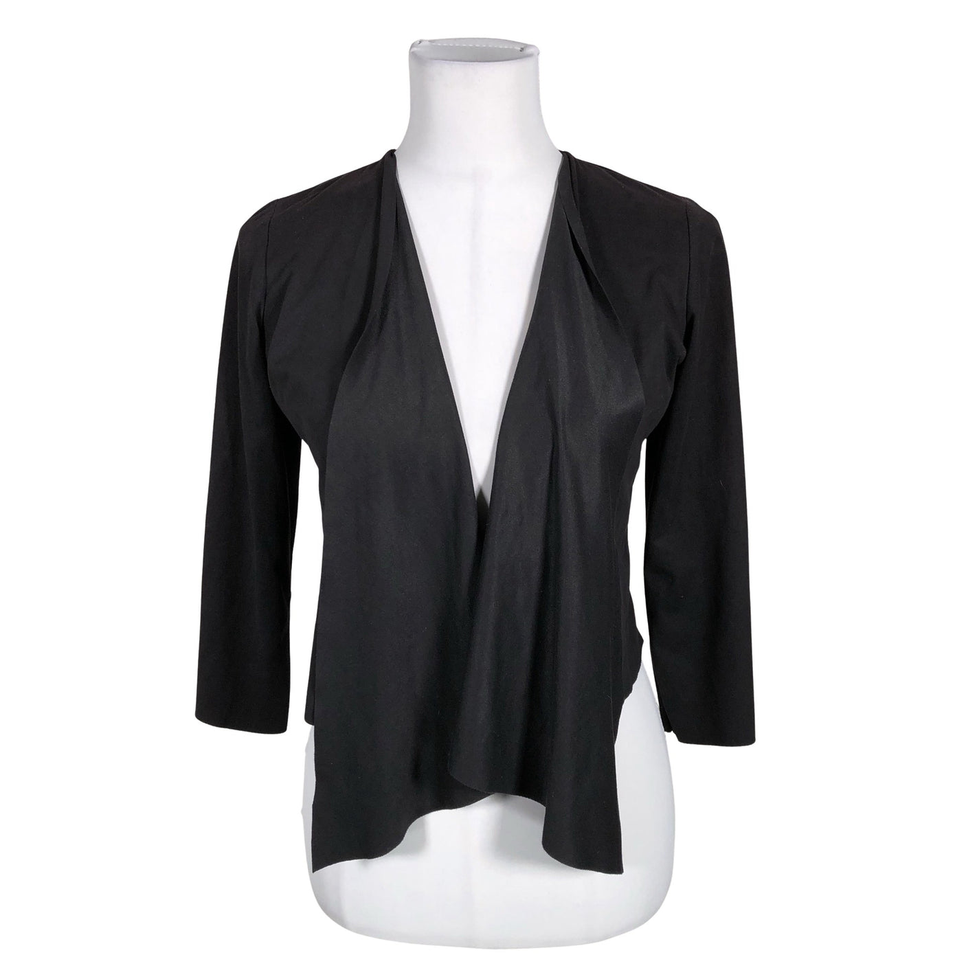 Unisex Cashmere - Trikotaažist boolero, suurus 36 - Must (1)