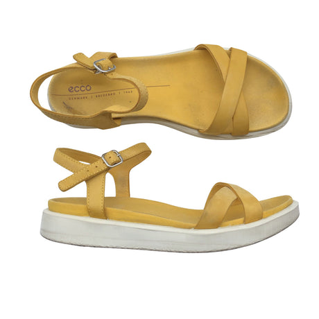 Unisex Ecco - Rihmikud, suurus 37 - Kollane (2)