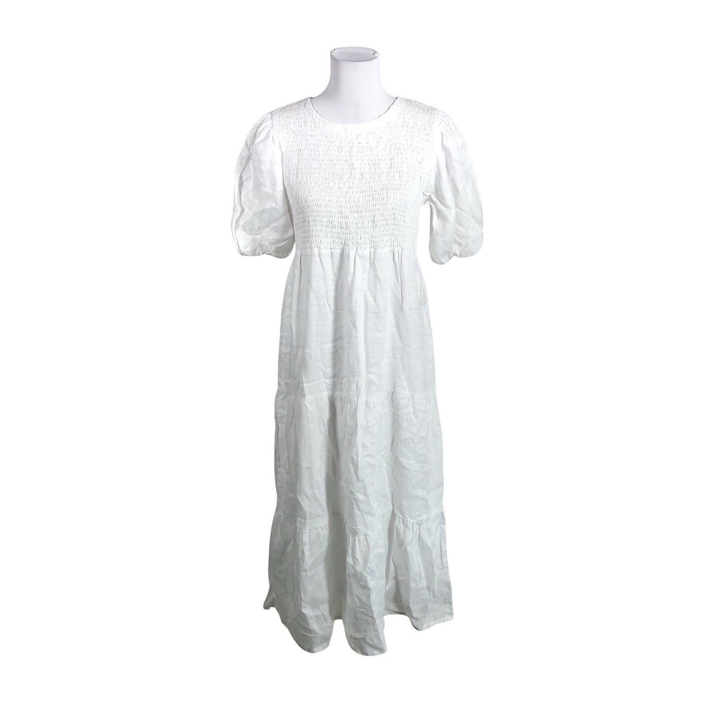 Unisex Faithfull The Brand - Mitteveniv kleit, suurus 38 - Valge (1)