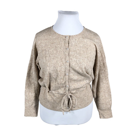 Unisex Cream - Kardigan, suurus 40 - Beige ()