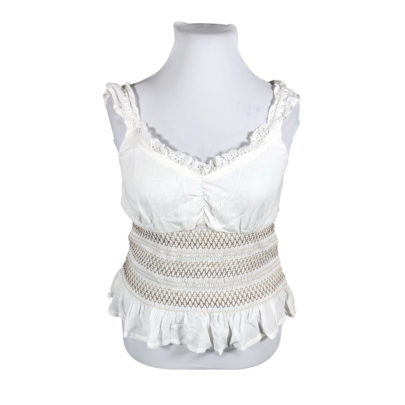 Unisex Esqualo - Topp, suurus 44 - Looduslik valge (1)