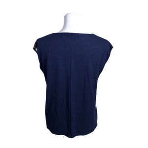 Unisex Esprit - Lühikeste käistega pluus, suurus 38 - Sinine (2)