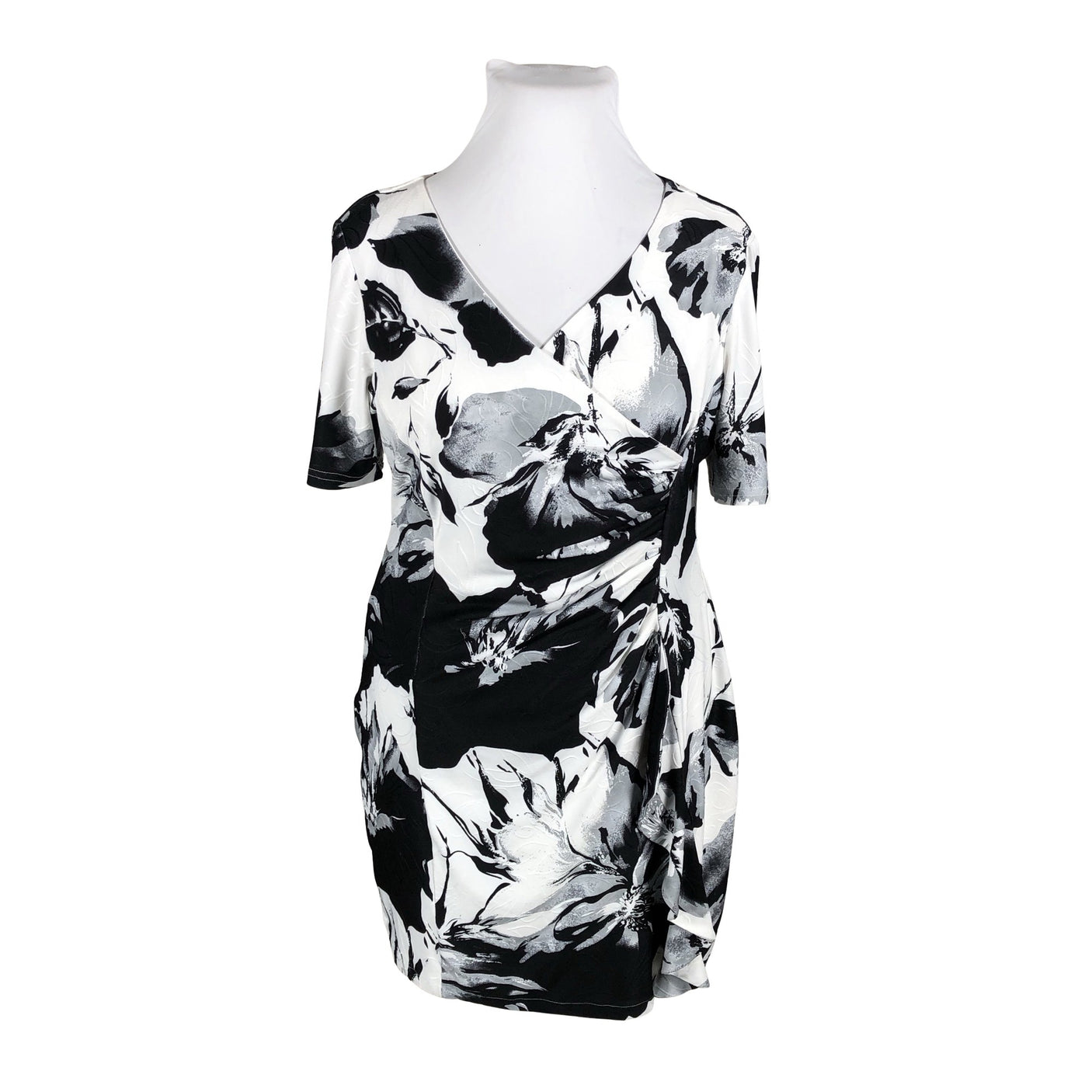 Unisex Create - Trikotaažist kleit, suurus 44 - Valge (2)