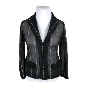 Unisex Gianfranco Ferre - Kardigan, suurus 42 - Must (2)