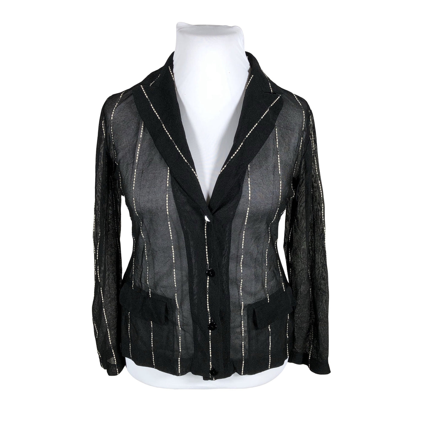 Unisex Gianfranco Ferre - Kardigan, suurus 42 - Must (1)