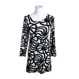 Unisex Marimekko - Trikotaažist kleit, suurus 34 - Valge (1)