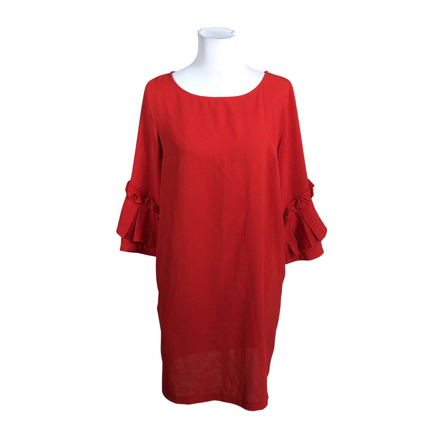 Unisex Monton - Õhuke kleit, suurus 40 - Punane (1)