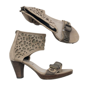 Unisex Högl - Kontsaga rihmikud, suurus 38 - Beige (2)
