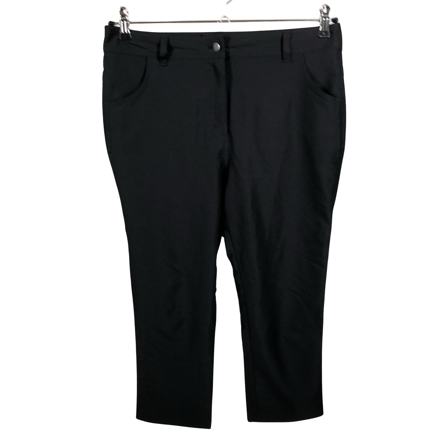 Unisex Skila - Mittevenivad poolpikad püksid, suurus 40 - Must (1)