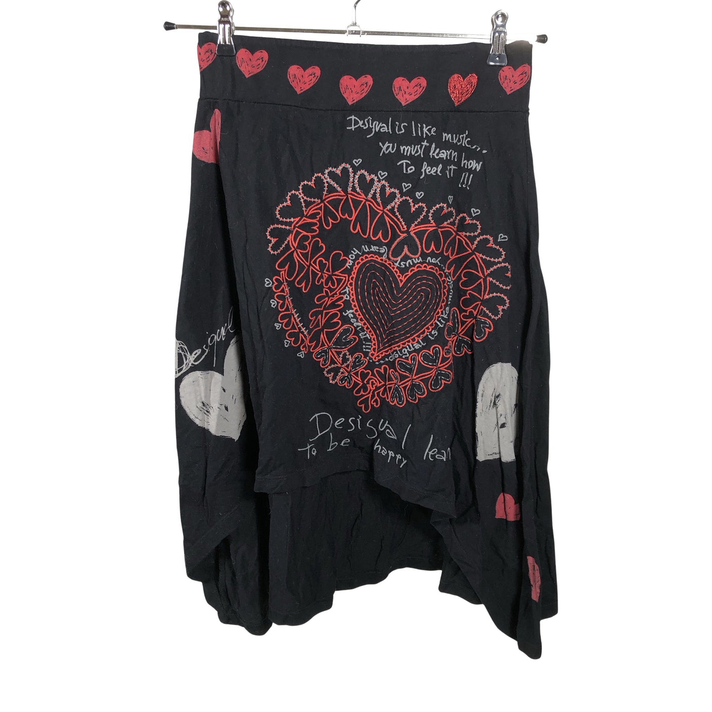 Unisex Desigual - Trikotaažist seelik, suurus 38 - Must (1)