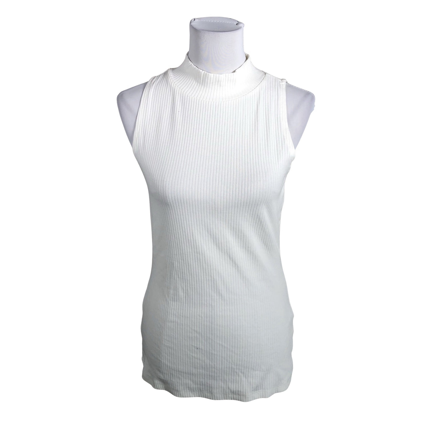 Unisex Esprit - Trikotaažist topp, suurus 38 - Valge (1)