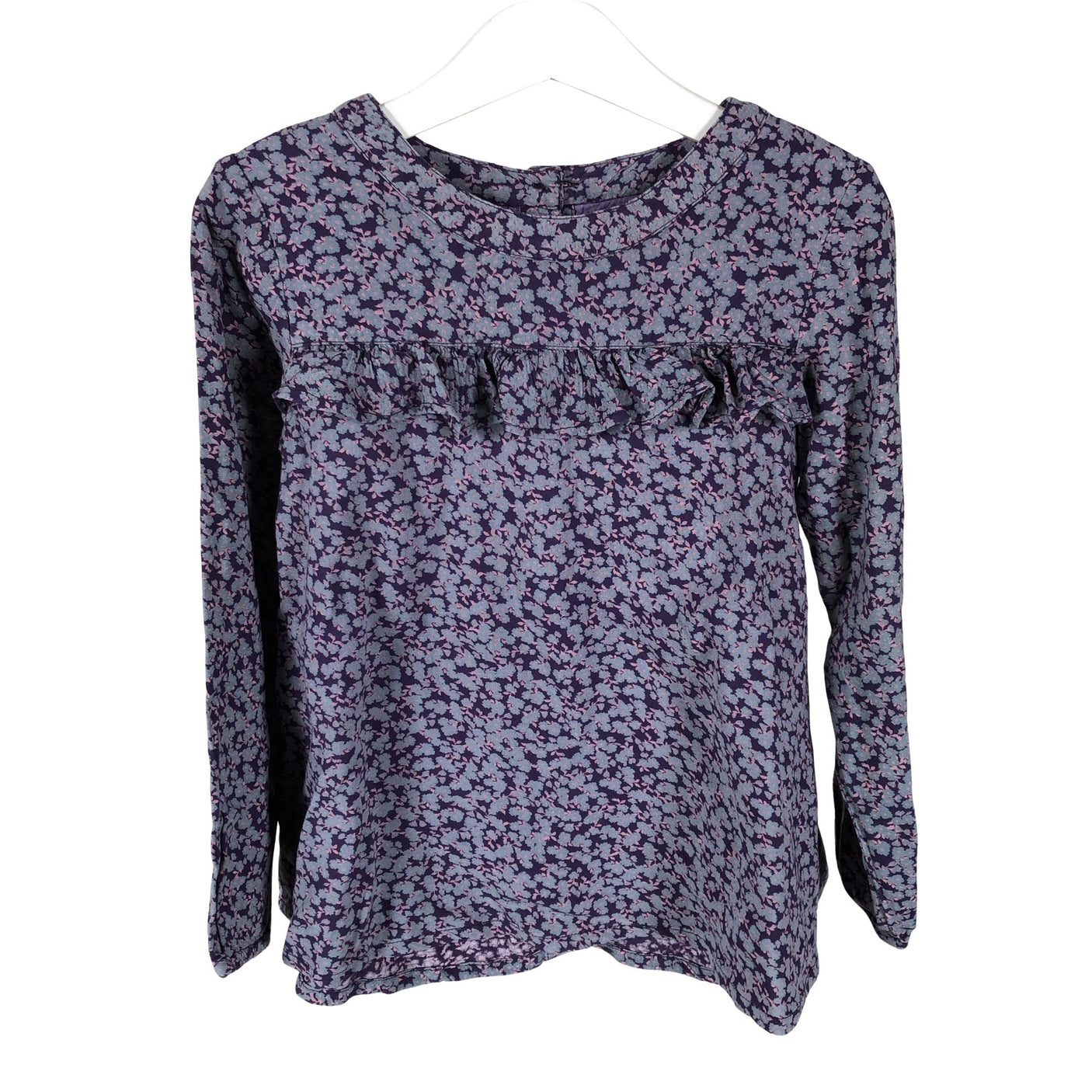 Unisex Minymo - Pluus, suurus 116 - 122 - Lilla (1)