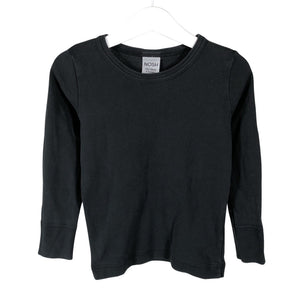 Unisex NOSH - Trikotaažist pluus, suurus 110 - 116 - Must (1)