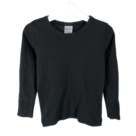 Unisex NOSH - Trikotaažist pluus, suurus 110 - 116 - Must ()