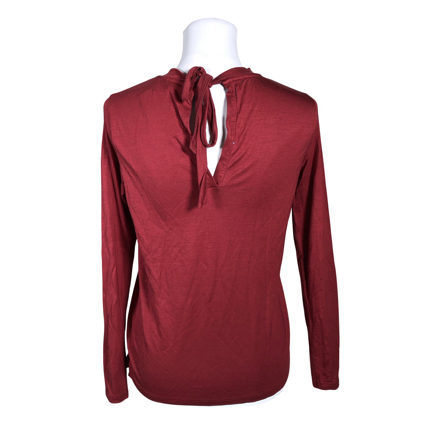 Unisex Gant - Trikotaažist pluus, suurus 36 - Veinipunane (2)