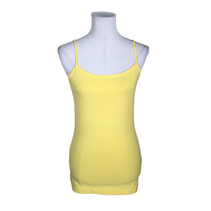 Unisex s.Oliver - Trikotaažist topp, suurus 36 - Kollane (2)