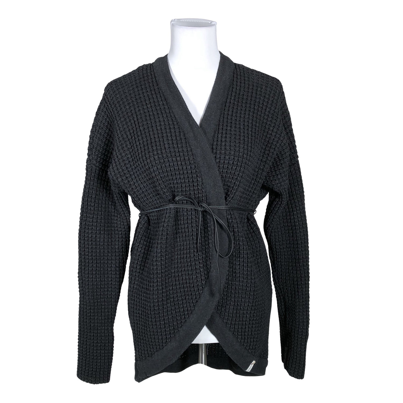 Unisex Close by Denim - Kardigan, suurus 36 - Must (2)