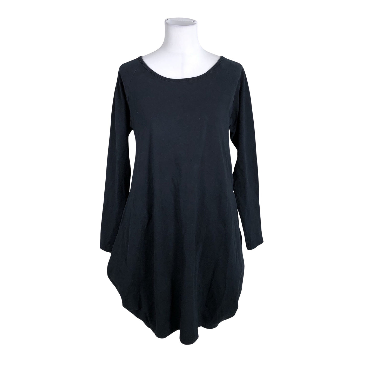 Unisex Papu - Trikotaažist kleit, suurus 38 - Must (1)