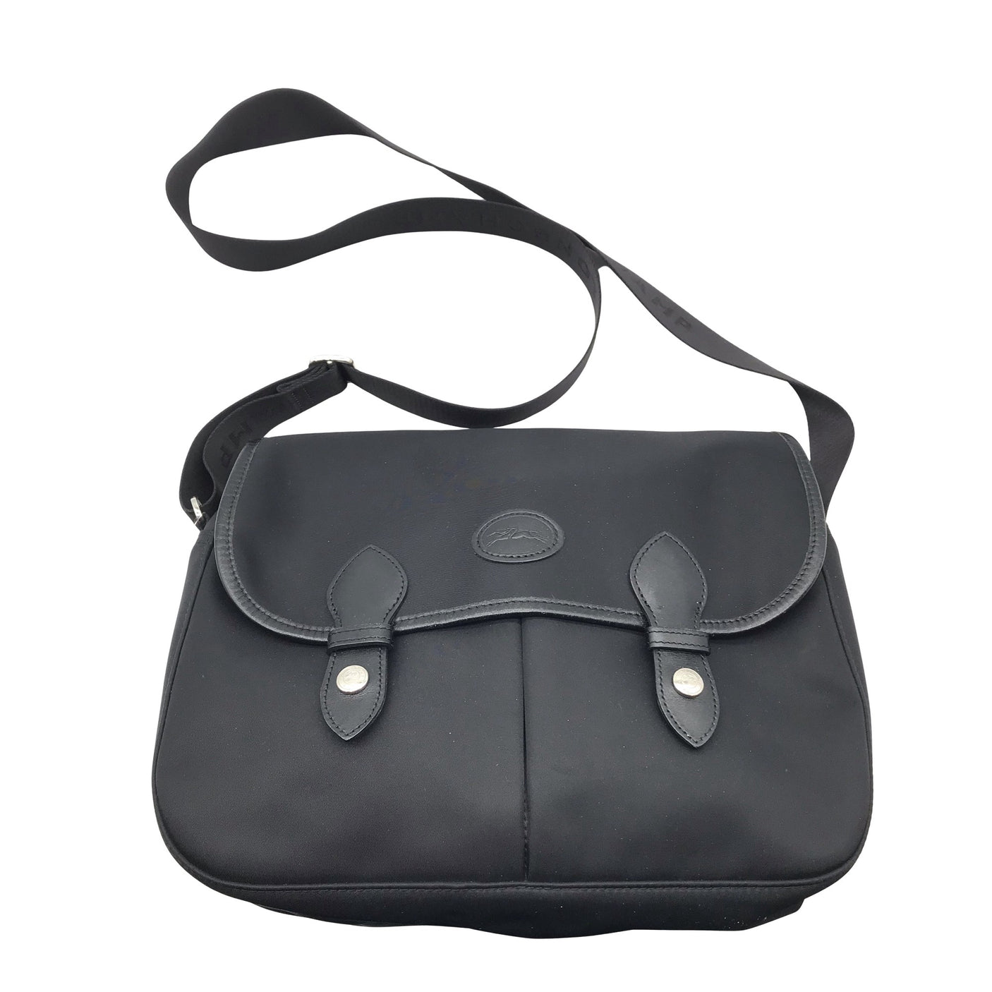 Unisex Longchamp - Õlakott, suurus Midi - Must (1)