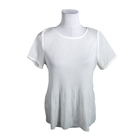 Unisex Ichi - Lühikeste käistega pluus, suurus 36 - Valge ()
