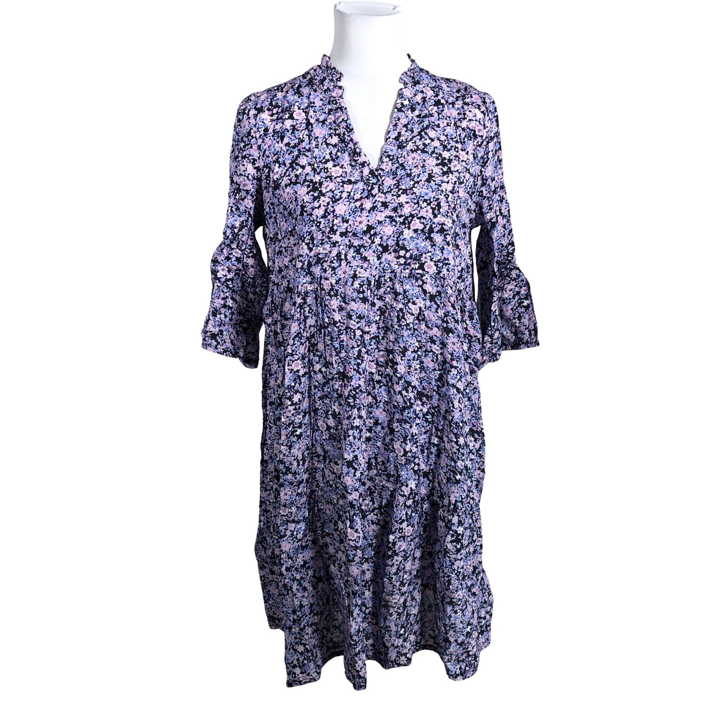 Unisex Kaffe - Õhuke kleit, suurus 38 - Lilla (1)