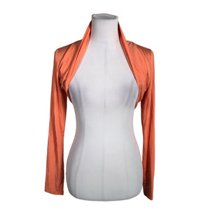 Unisex Oxmo - Trikotaažist boolero, suurus 40 - Oranž (2)