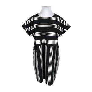 Unisex Nanso - Trikotaažist kleit, suurus 50 - Must (1)
