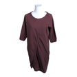 Unisex House of Lola - Dressikangast kleit, suurus 36 - Veinipunane ()