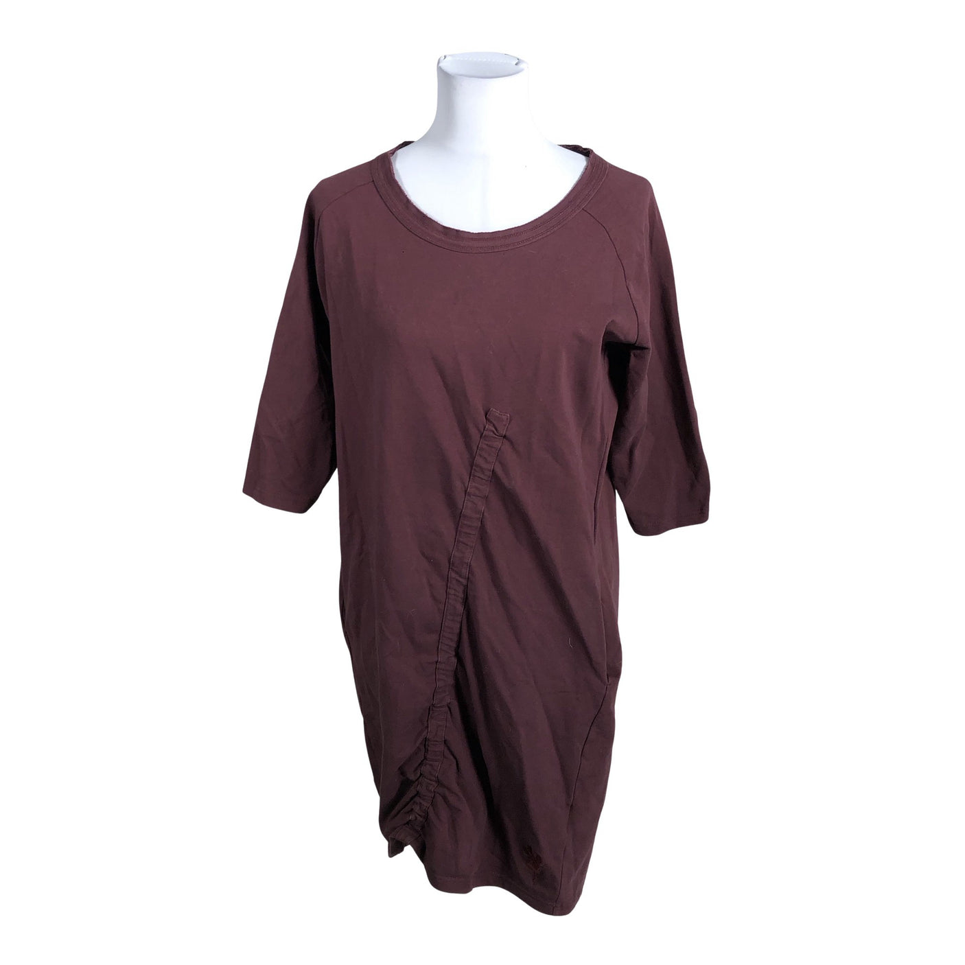 Unisex House of Lola - Dressikangast kleit, suurus 36 - Veinipunane (1)