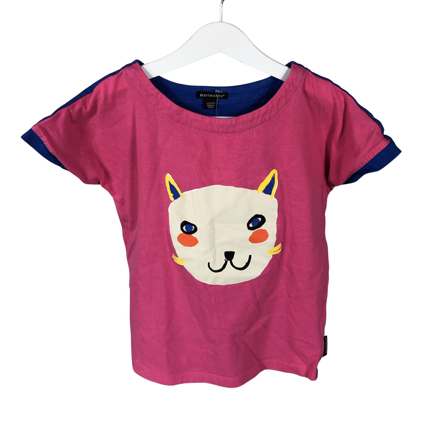 Unisex Marimekko - T-särk, suurus 116 - 122 - Roosa (1)