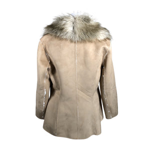 Unisex Benetton - Nahktagi, suurus 40 - Beige (2)