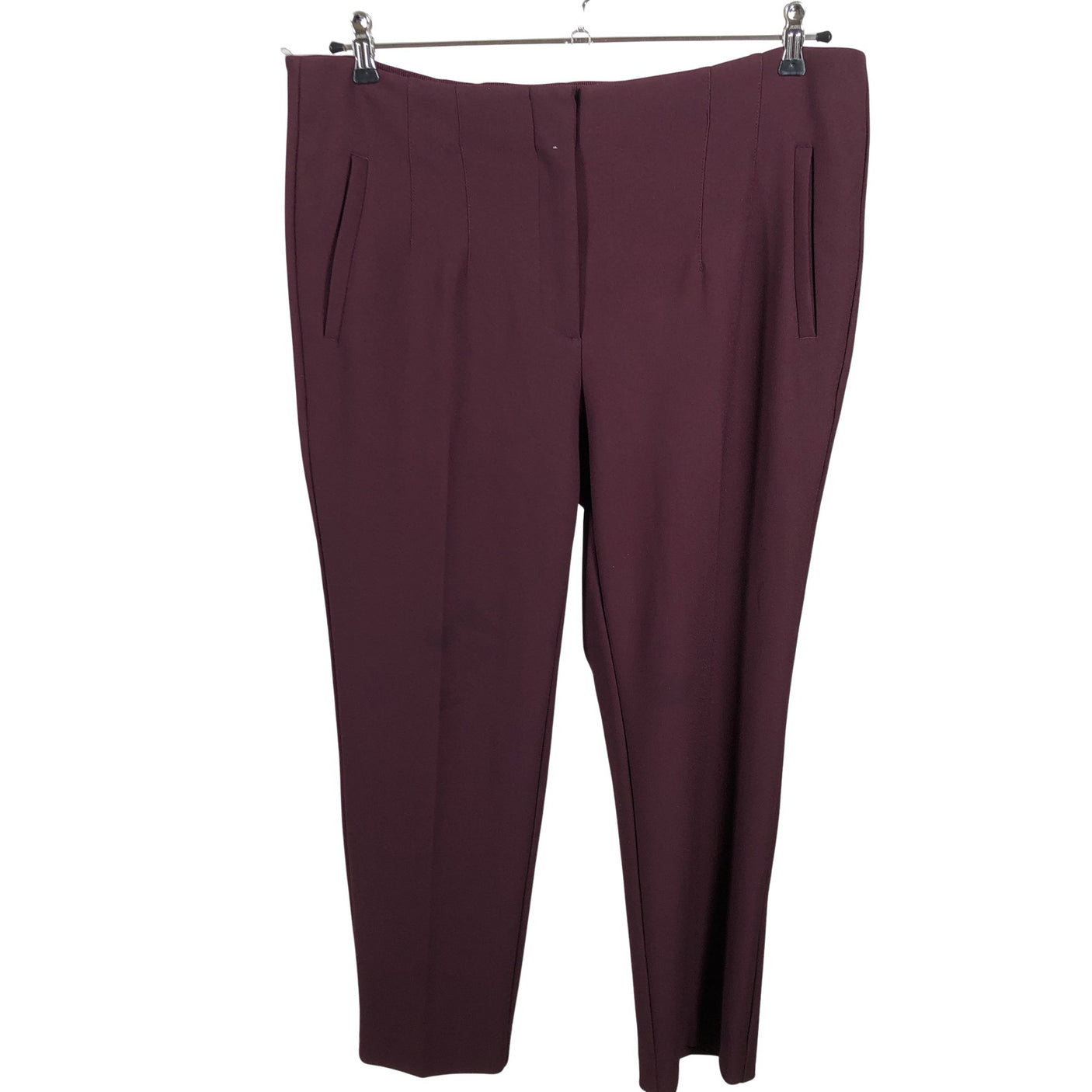 Unisex Rue de Femme - Viigipüksid, suurus 46 - Veinipunane (1)