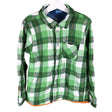 Unisex Polarn O. Pyret - Flanellsärk, suurus 134 - 140 - Roheline ()